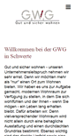 Mobile Screenshot of gwg-schwerte.de